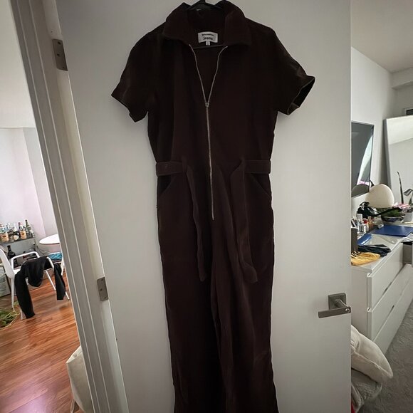 Reformation Cassidy Corduroy Jumpsuit - Picture 4 of 4